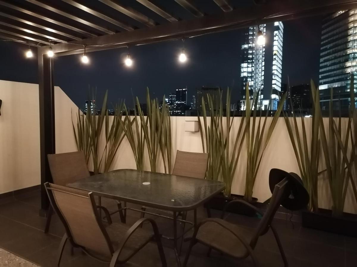 Downtown Depto Con Terraza Privada Cidade do México Exterior foto
