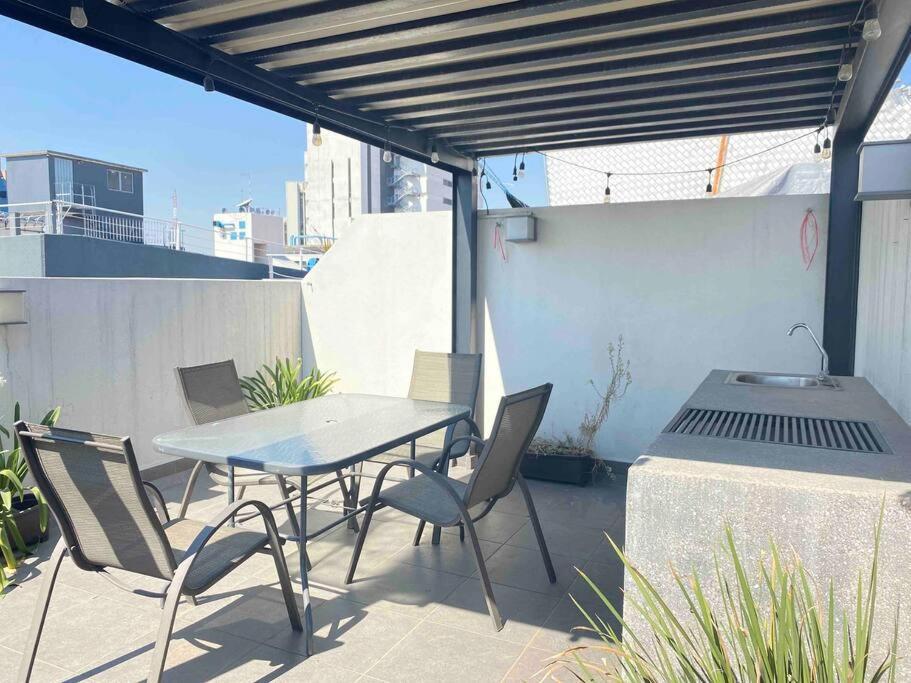 Downtown Depto Con Terraza Privada Cidade do México Exterior foto