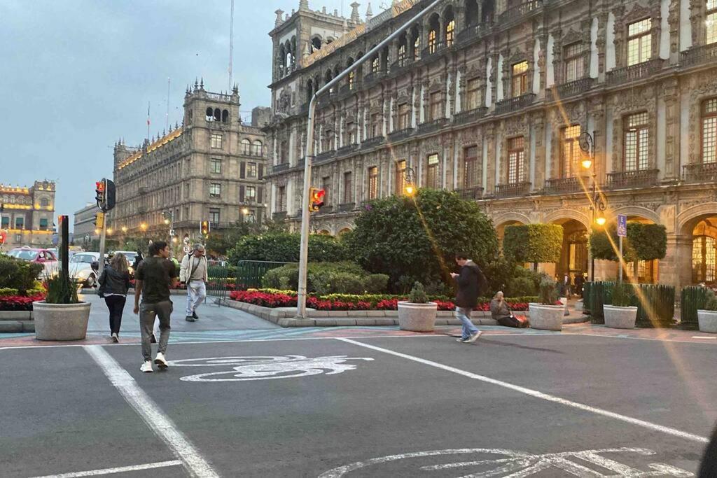 Downtown Depto Con Terraza Privada Cidade do México Exterior foto