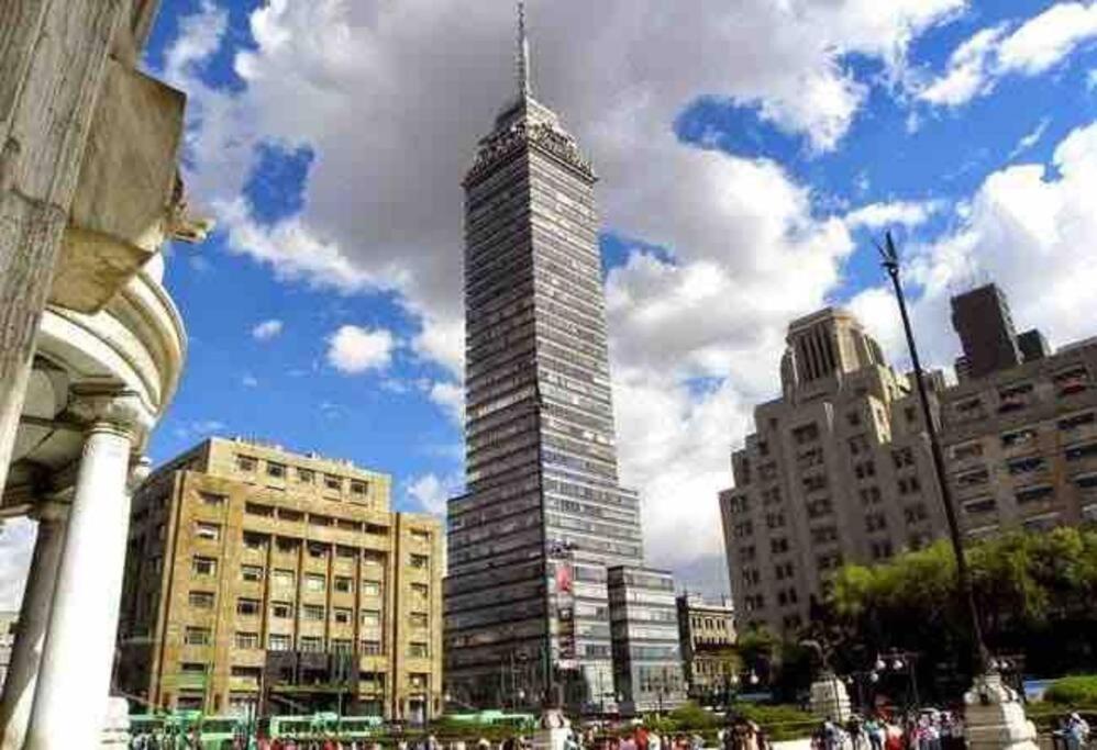 Downtown Depto Con Terraza Privada Cidade do México Exterior foto